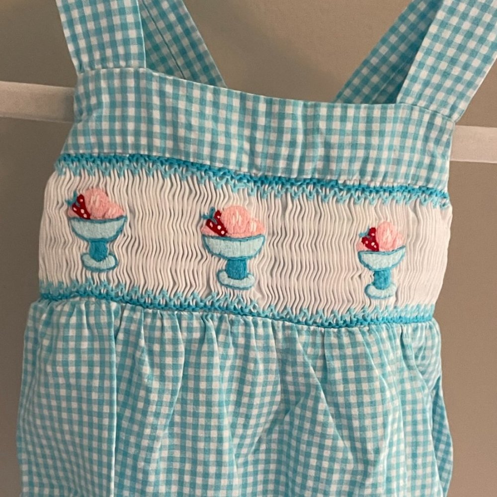 Ice Cream Smocked Bubble